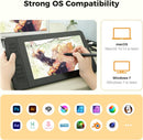 Drawing Tablet with Screen, Tilt, 8 Shortcut Keys, 11.6" FHD