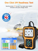 Enhanced OBD2 Scanner, Vehicle Code Reader for Check Engine Light, Automotive OBD II Scanner Fault Diagnosis