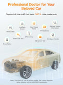 Enhanced OBD2 Scanner, Vehicle Code Reader for Check Engine Light, Automotive OBD II Scanner Fault Diagnosis