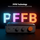 Fosi Audio BT20A MAX Stereo Power Amplifier, 300W x 2 Hi-Fi Audio Amp with PFFB Technology, LDAC Bluetooth 6.0 +Fosi Audio 2RCA to 2RCA Cable 0.9Ft