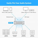 Fosi Audio BT30D-S Bluetooth 5.0 Stereo Audio Receiver Förstärkare 2.1 Channel Mini Hi-Fi Class D Integrated Amp 2X50 Watt