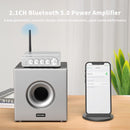 Fosi Audio BT30D-S Bluetooth 5.0 Stereo Audio Receiver Förstärkare 2.1 Channel Mini Hi-Fi Class D Integrated Amp 2X50 Watt