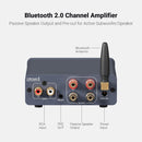 Fosi Audio Bluetooth 5.0 & R/L Förstärkare 300W x2 med Volym, Bas och Diskant kontroll