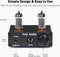 Fosi Audio P2 Hörlursförstärkare Vacuum Tube Hörlursförstärkare Mini Hi-Fi Stereoljud