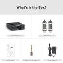 Fosi Audio P2 Headphone Amplifier Vacuum Tube Headphone Amp Mini Hi-Fi Stereo Audio