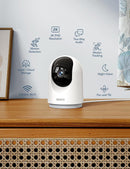 GNCC 2K Indoor Surveillance Camera - 360° Camera Surveillance Indoor