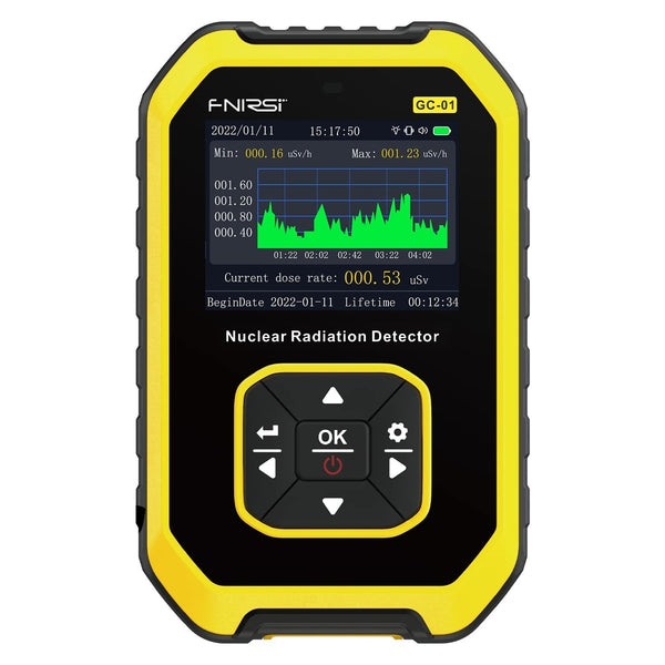 FNIRSI GC-01 Geigermätare - Dosimeter med LCD Display