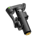 Handhållen 3-axlig anti-skak gimbal-stabilisator för iPhone AI-spårningsmodul med fyllnadsljus Geststyrning och ett-trycks stativfrigöring, Inbyggd förlängningsarm