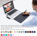 Graphic Tablet 12" with 8 Express Keys & 13 Multimedia Keys Support Mac OS/Windows/Android