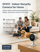 Indoor Surveillance 1080P Camera 4-pack