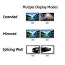 KVM-switch 2 till 2 DisplayPort till DisplayPort, 8K30Hz 4K144Hz, 3x USB-A, 2x 3.5mm AUX