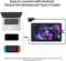 Kamvas 16 2021 Graphics Tablet with Display, 15.6 Inch Full Laminate Screen Pen Display, 10 Programmable Push Buttons, 8192 Levels Battery-Free Pen