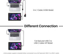 Kamvas 16 2021 Graphics Tablet with Display, 15.6 Inch Full Laminate Screen Pen Display, 10 Programmable Push Buttons, 8192 Levels Battery-Free Pen