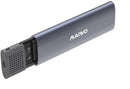 Maiwo K1689 M.2 SATA & NVMe SSD kombo till USB3.2 Gen2 10Gbps extern kabinett skruvlös design aluminium