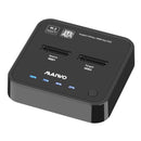 Maiwo K3016S dockingstation för hårddiskkloning of M.2 SATA SSD USB3.2 Gen1 5Gbps 1:1 B&M Key