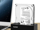 Maiwo K308H USB 3.1 GEN1 5Gbps Dockningsstation för 1st 2,5-3,5 SATA HDD SSD upp till 14TB  med stöd för UASP 3xUSB3.1 hubb