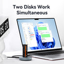 Maiwo USB3.2 NVMe M.2 SSD klon dockningsstation