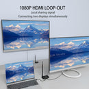 NÖRDIC 1080P Full HD HDMI Wireless 180m  Extender 1 TX to 1 RX Loop Out WiFi 5.8G