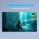 NÖRDIC 1080P Projektor Netflix-certifierad 200 ANSI lumen 2.4/5G WiFi 6 stöd för iOS/Android