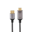 NÖRDIC 1,5m Displayport till HDMI 4K60Hz Dynamic HDR 18Gbps