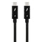 NÖRDIC 1,5m Thunderbolt 4 USB-C kabel 40Gbps 100W laddning 8K video kompatibel med USB 4 och Thunderbolt 3