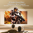 NÖRDIC 1 m nylonflätad DisplayPort 2.1 kabel DP80 UHBR20 80Gbps 16K/10K/8K@60Hz 4K@165/144Hz DSC 1.2a HDR HDCP 2.2 FreeSync G-Sync