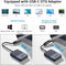 NÖRDIC 1 till 4 Docking Station 2xHDMI 2K@60Hz USB-A & USB-C Kompatibel med USB 4,Windows och Mac1