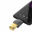 NÖRDIC 2 i 1 OTG USB3.1 A adapter to USB-C med kortläsare 2TB TF/Micro SD/Micro SDHC/Micro SDXC UHS-I