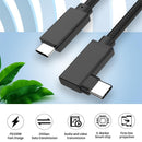 NÖRDIC 2m 10Gbps 5A Power Delivery PD100W med Emarker USB3.2 Gen2 USB-C till C kabel snabb laddning