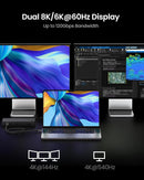 NÖRDIC 2m USB4 V2.0 120G 16K 240W compatible with TB4