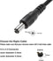 NÖRDIC 2m USB-A kabel till DC 5.5x2.5mm 2A