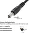 NÖRDIC 2m USB-A kabel till DC 5.5x2.1mm 2A