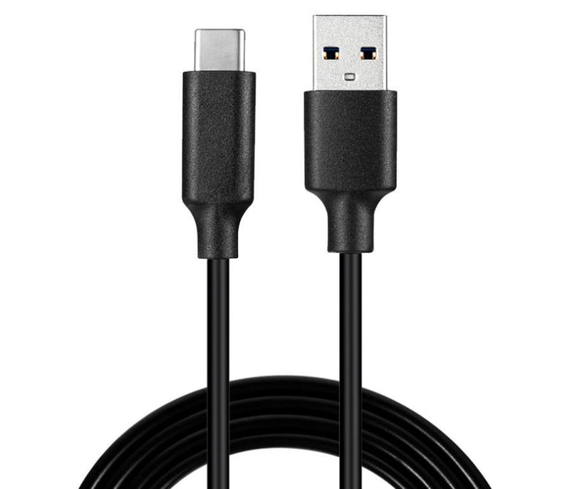 NÖRDIC 2m USB C 2.0 till USB A kabel  480Mbps svart