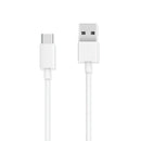 NÖRDIC 2m USB C 2.0 till USB A kabel 480Mbps vit