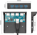 NÖRDIC 3,5" Floppy frontpanel 4xUSB3.0 5Gbps 20pin kontakt