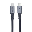 NÖRDIC 3m Thunderbolt 4 USB-C kabel 40Gbps 100W laddning 8K video kompatibel med USB 4 och Thunderbolt 3