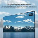 NÖRDIC 3 m nylonflätad DisplayPort 2.1 kabel DP80 UHBR20 80Gbps 16K/10K/8K@60Hz 4K@165/144Hz DSC 1.2a HDR HDCP 2.2 FreeSync G-Sync