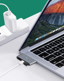 NÖRDIC 3 ports USB-C hubb 1xUSB-C PD 2xUSB-A 3x5Gbps