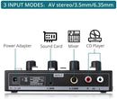 NÖRDIC 4-kanals Hörlursförstärkare 6,3mm och 3,5mm MICROAMP AMP-I4II