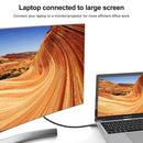 NÖRDIC 5m kabel USB-C till HDMI 2.1 8K30Hz 4K120Hz 48Gbps HDR kompatibel med Thunderbolt 3 och 4