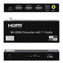 NÖRDIC 8K 60Hz HDMI 2.1 Extraktor HDMI/S/PDIF/Coaxial/AUX