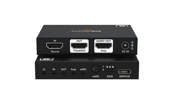 NÖRDIC 8K HDMI 2.1 eARC/ARC Amplifier Extractor