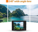 NÖRDIC Action camera 1080P 12MP Full HD 2.0" Display Wifi 30m waterproof
