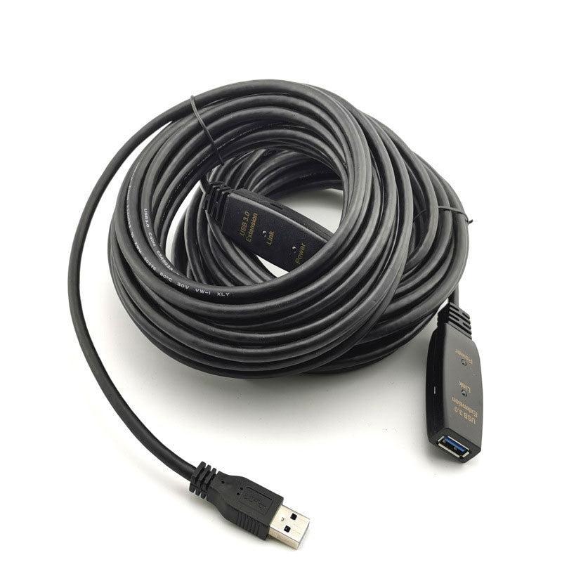 NÖRDIC Aktiv 5m USB3.1 förlängningskabel 5Gbps USB A hane till hona för Xbox, PS5, Oculus, skrivare, scanner, Playstation, VR USB Extension cable