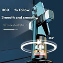 NÖRDIC auto-tracking stativ med 360° rotation och ansiktsspårning, trådlös inbyggd fjärr