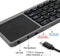 NÖRDIC Bluetooth Keyboard with touchpad US Layout 64keys MacOS, iOS, Windows, Android