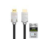 NÖRDIC CERTIFIED CABLES 3m Ultra High Speed HDMI 2.1 8K 60Hz 4K 120Hz 48Gbps Dynamic HDR eARC VRR guldpläterad