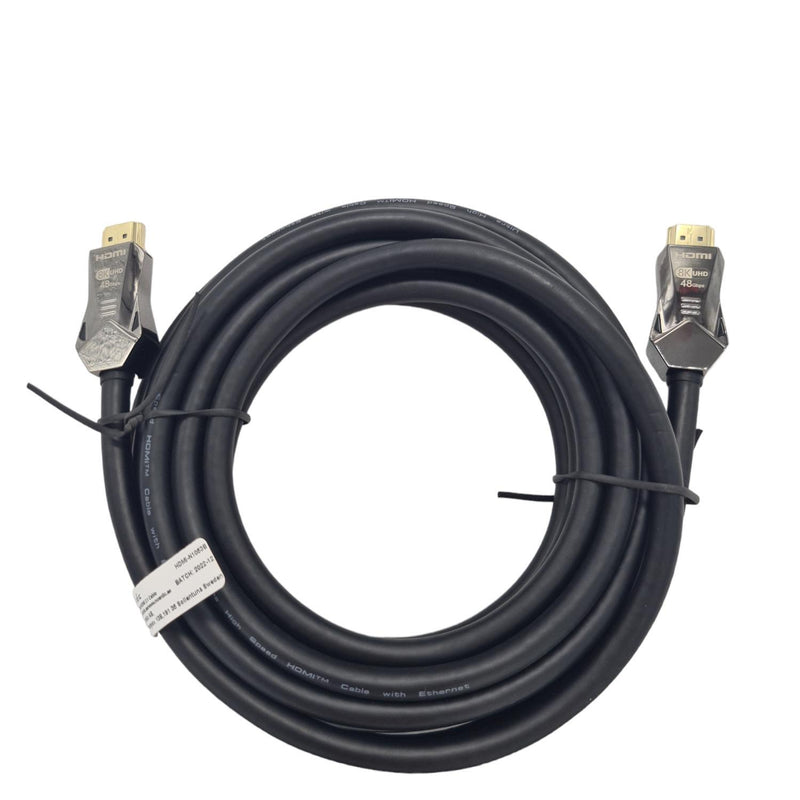 NÖRDIC CERTIFIED CABLES 5m Ultra High Speed HDMI 2.1 8K 60Hz 4K 120Hz 48Gbps Dynamic HDR eARC VRR kabel guldpläterad