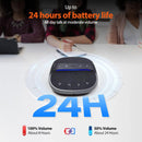 NÖRDIC Konferenshögtalare med Bluetooth USB-adapter och 4 mikrofoner för PC, Brusreducering