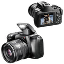 NÖRDIC Digital Camera 4K 64M with WiFi, 10X Optical Zoom Vlogging Camera for YouTube Autofocus Compact Camera